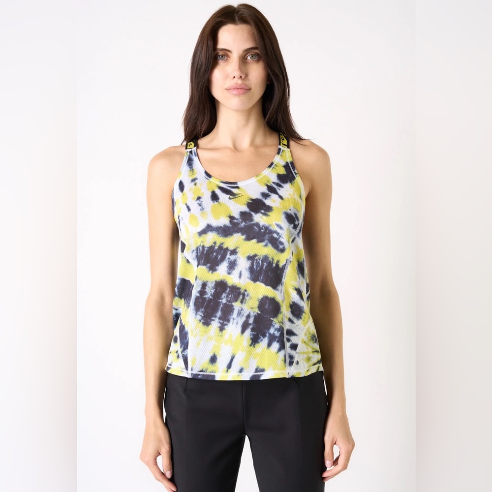 Off White Collab with Nike Tie Dye Tank Size Large - Picture 2 of 5
